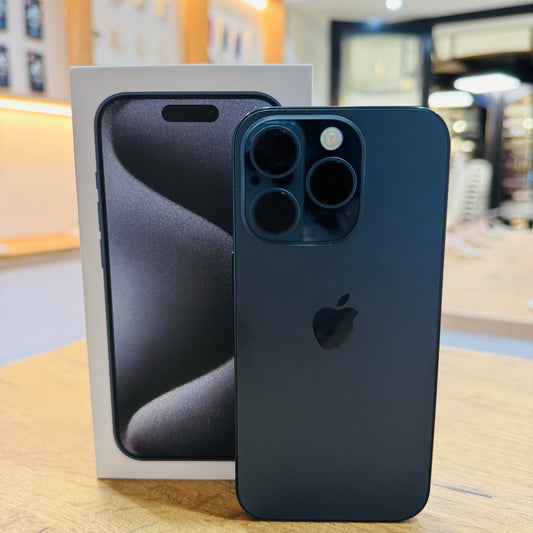 Pre-Owned iPhone 15 Pro - Titanium Blue