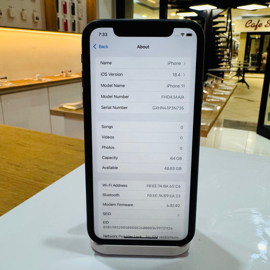 Pre-Owned iPhone 11 - Black