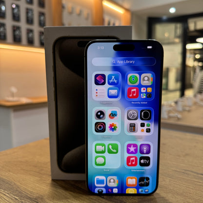 Pre-Owned iPhone 15 Pro Max - Natural Titanium