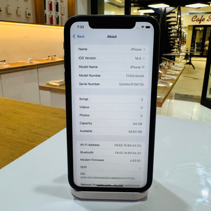 Pre-Owned iPhone 11 - Black