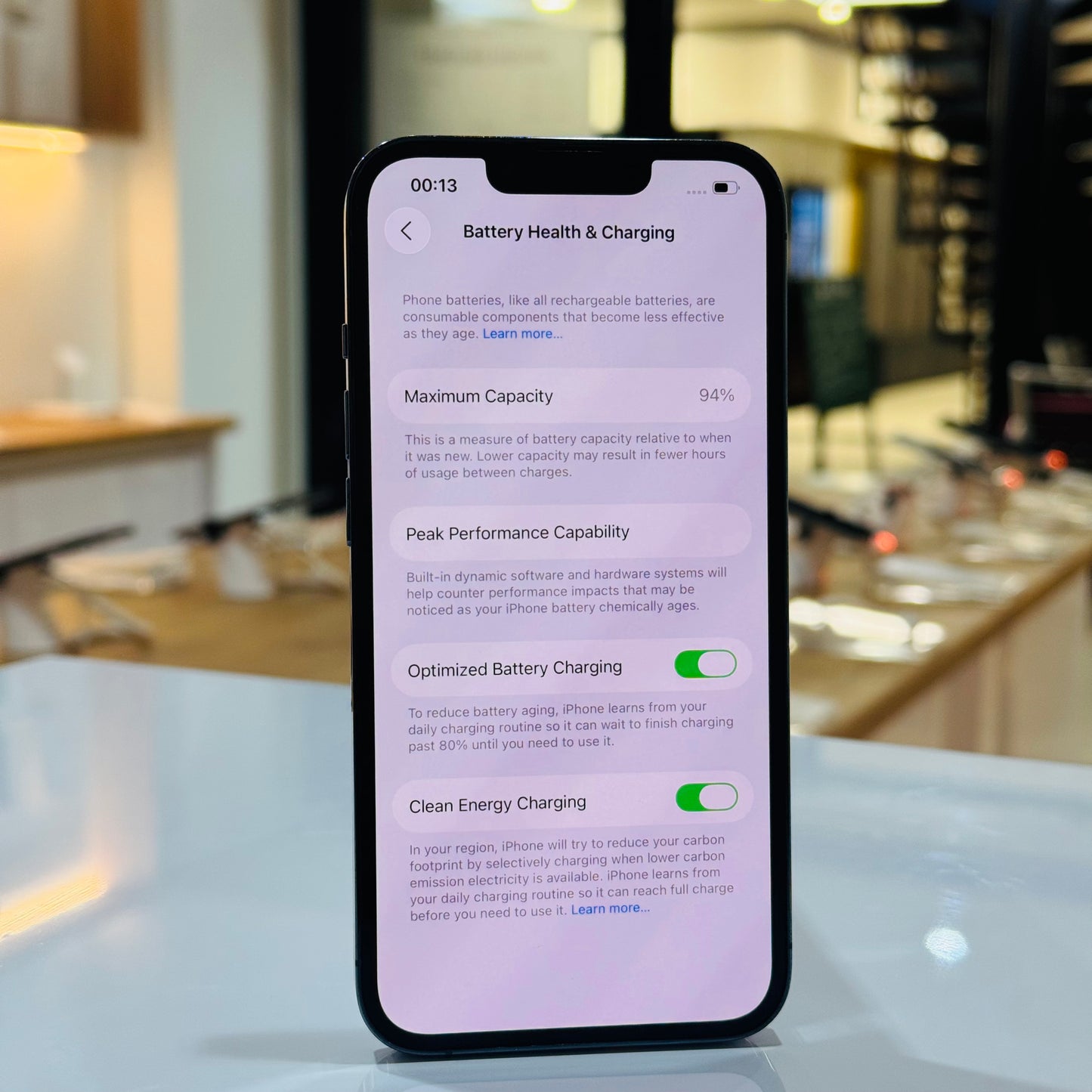 Pre-Owned iPhone 13 Pro - Sierra Blue
