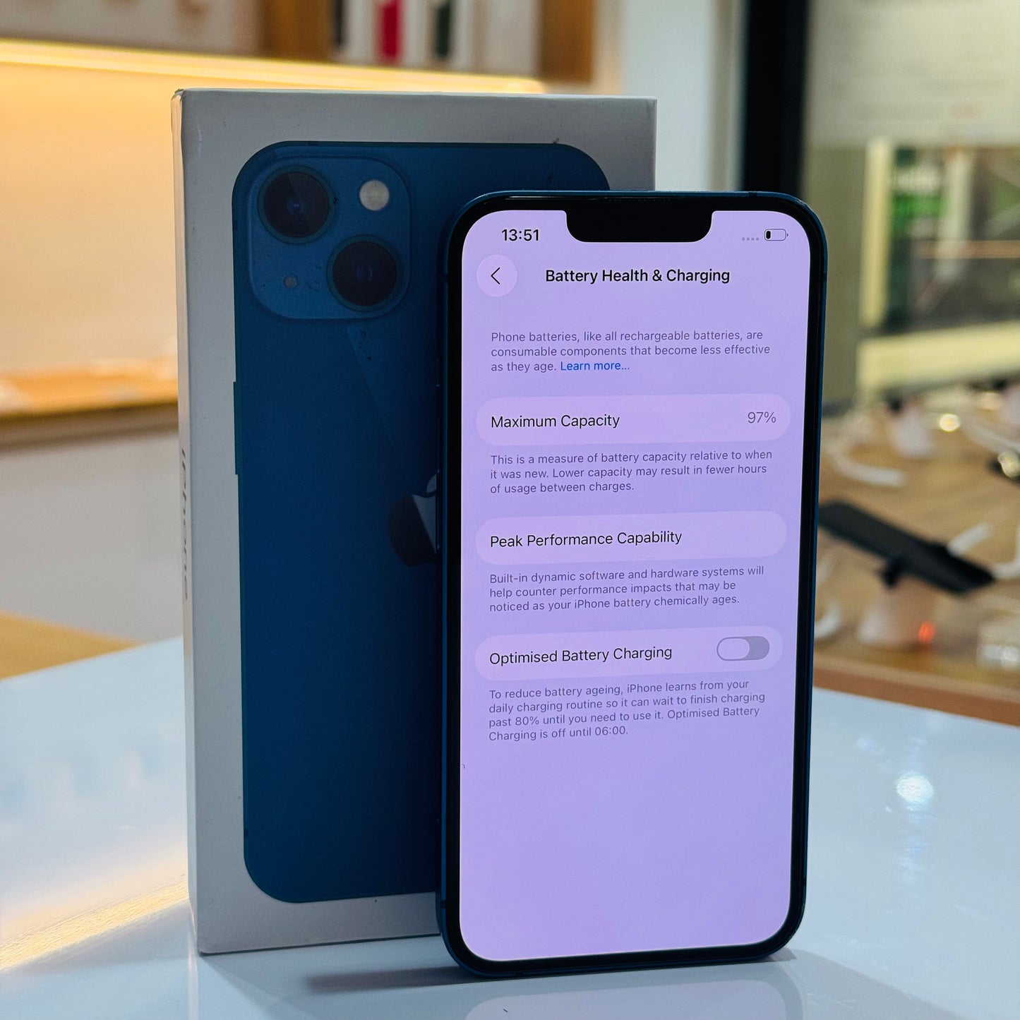 Pre-Owned iPhone 13 - Blue