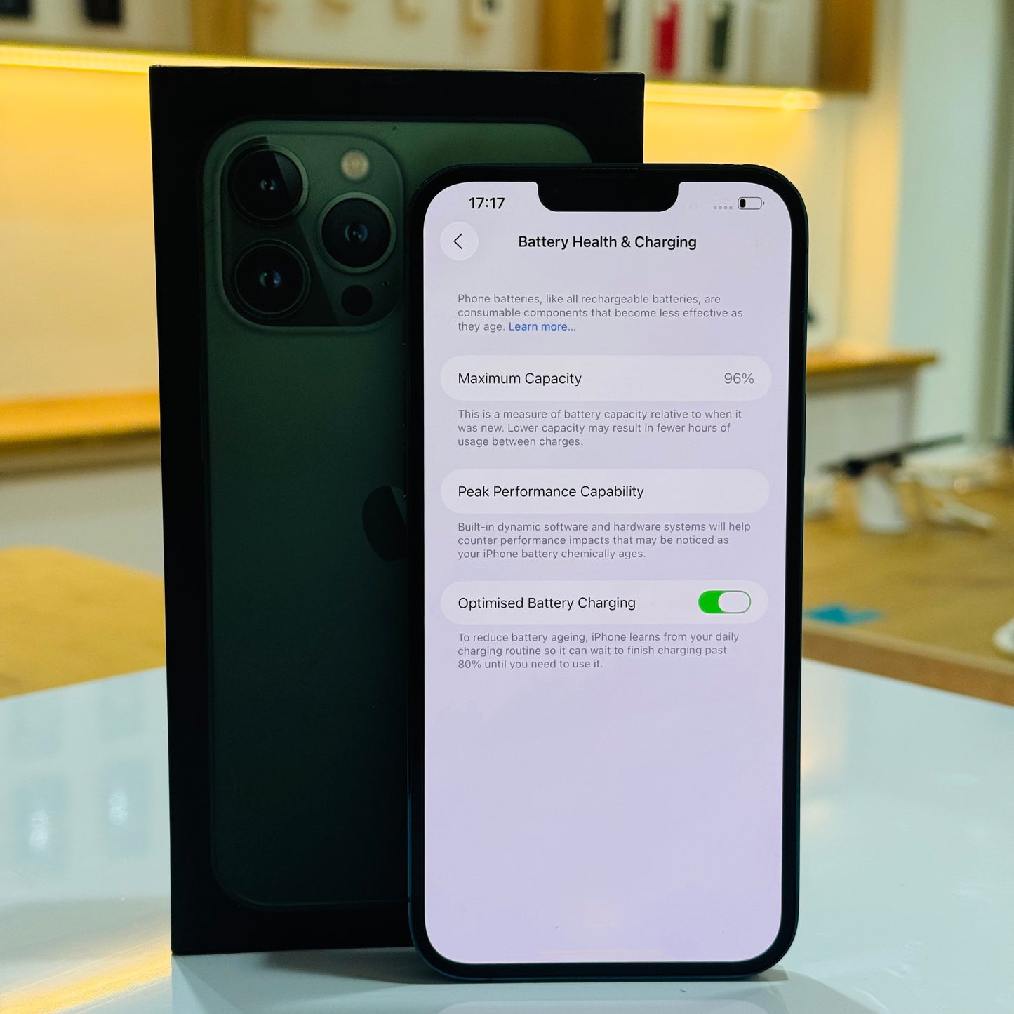 Pre-Owned iPhone 13 Pro - Alpine Green