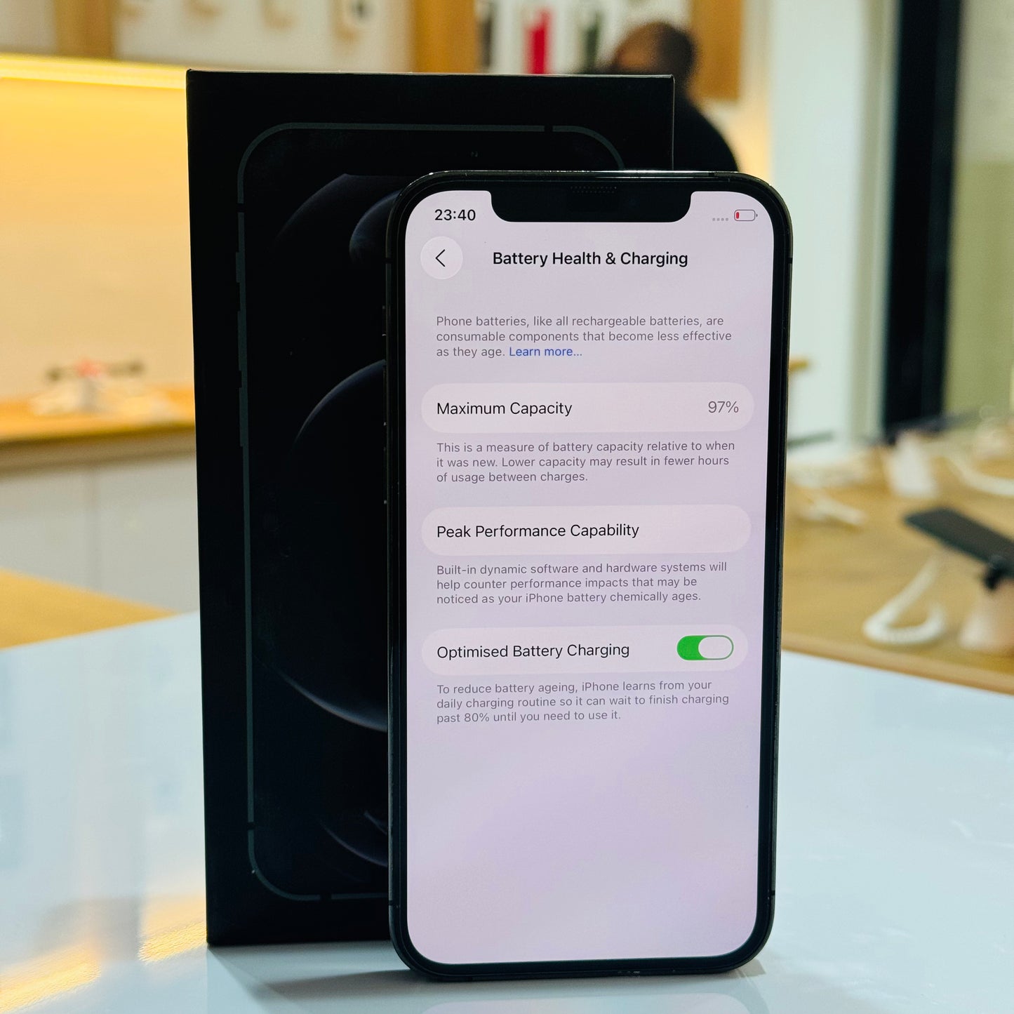 Pre-Owned iPhone 12 Pro - Graphite
