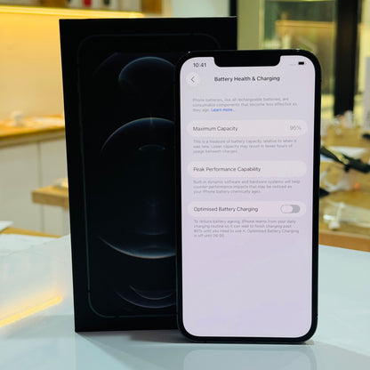 Pre-Owned iPhone 12 Pro Max 128GB - Graphite