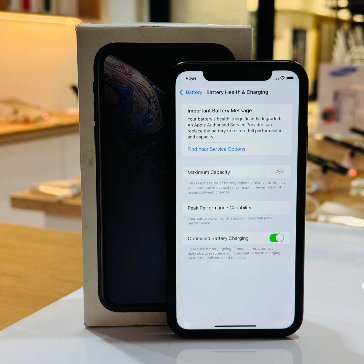 Pre-Owned iPhone XR 64GB - Black