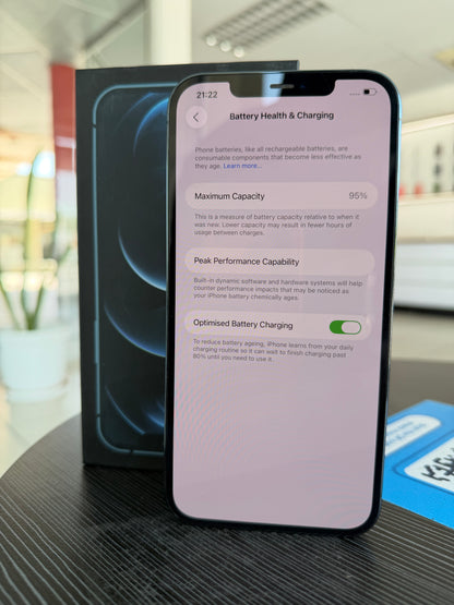 Pre-Owned iPhone 12 Pro Max - Pacific Blue