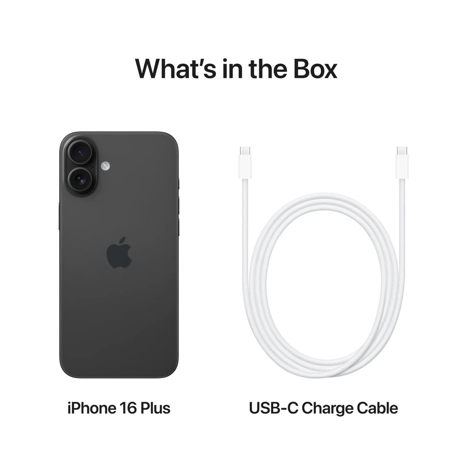 iPhone 16 Plus 128GB - Black